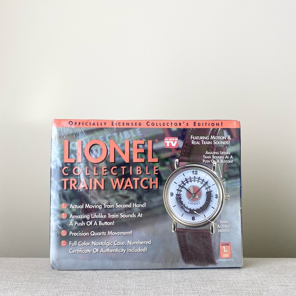 Lionel Collectible Train Watch – Sealed in box Plastic –